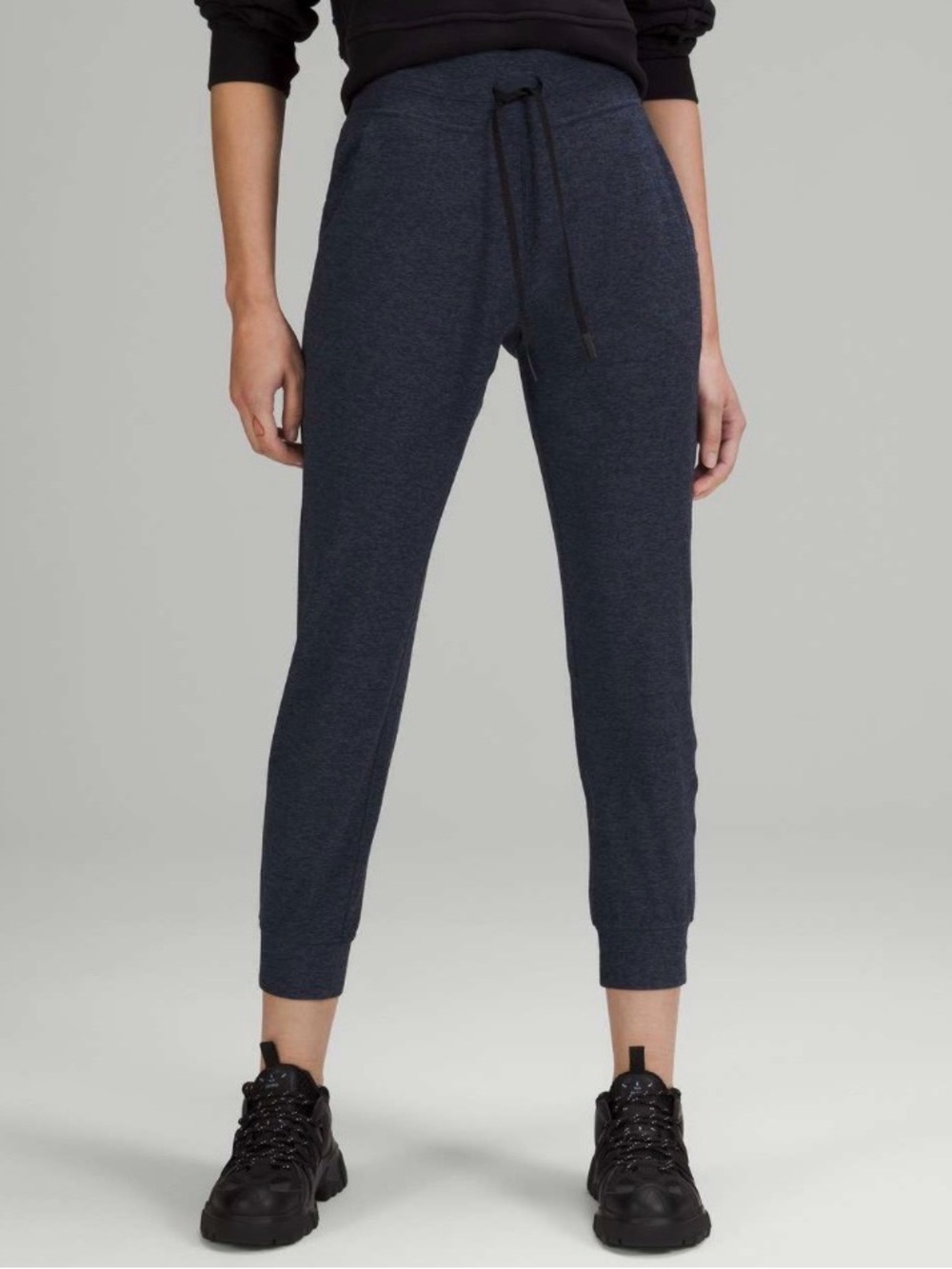 Lululemon Ready to Rulu High-Rise Jogger *7/8 Length Heathered True Navy/Black